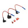 Car Fuse Blade Holder Circuit Adapter Protector Splitter for Standard and Low Profile Fuse Slots for Trucks Cars Boats