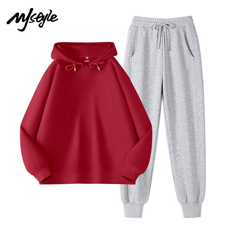 Women's Hooded Sweatshirt & Jogger Set
