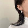 [Earrings available] Natural freshwater pearl drop gemstone earrings