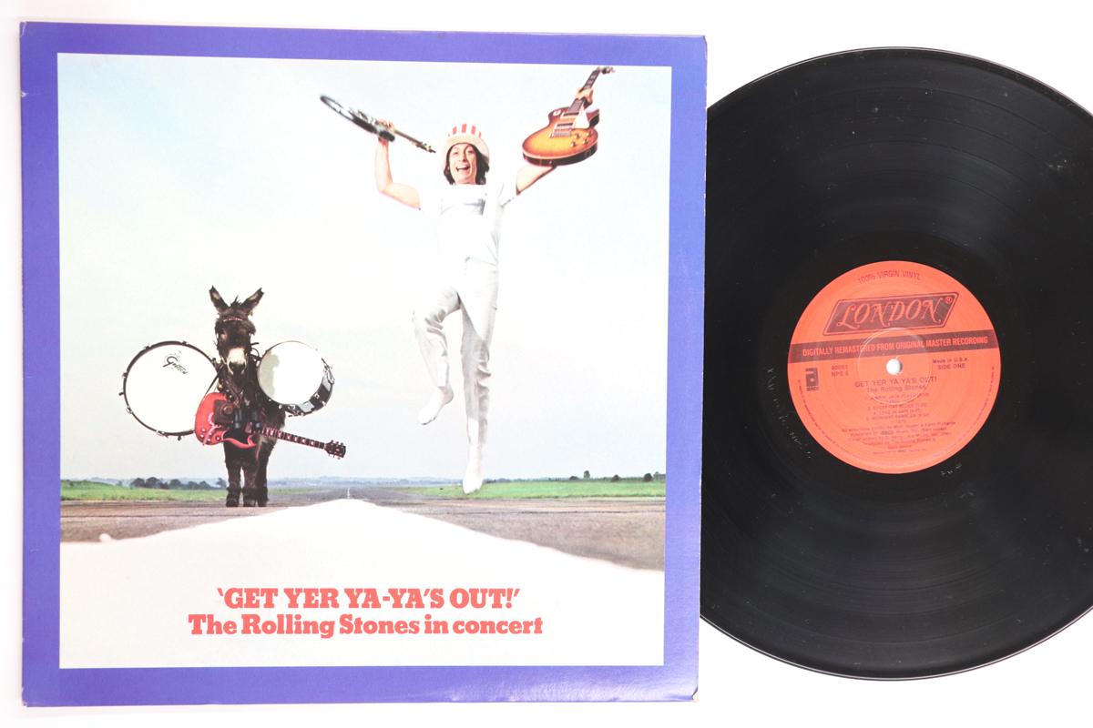 

LP Пластинка ROLLING STONES Get Yer Ya Yas Out 80051 LONDON 1986 US Рок Б/У