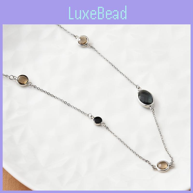 Stylish Korean Geometric Pendant Necklace For Men And Women With Elegant Titanium Steel Design