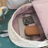 Women Star Print Nylon Backpack Cute School Bag Travel Daypack for Girls