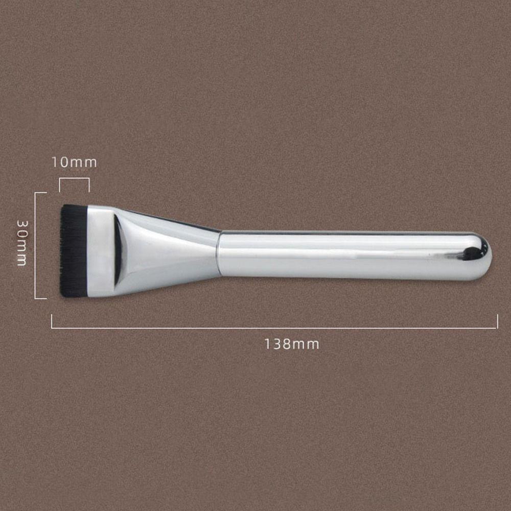 Covered Liquid Foundation Makeup Brush Lightweight Flat Brush Traceless Beauty Tools  Makeup Artist