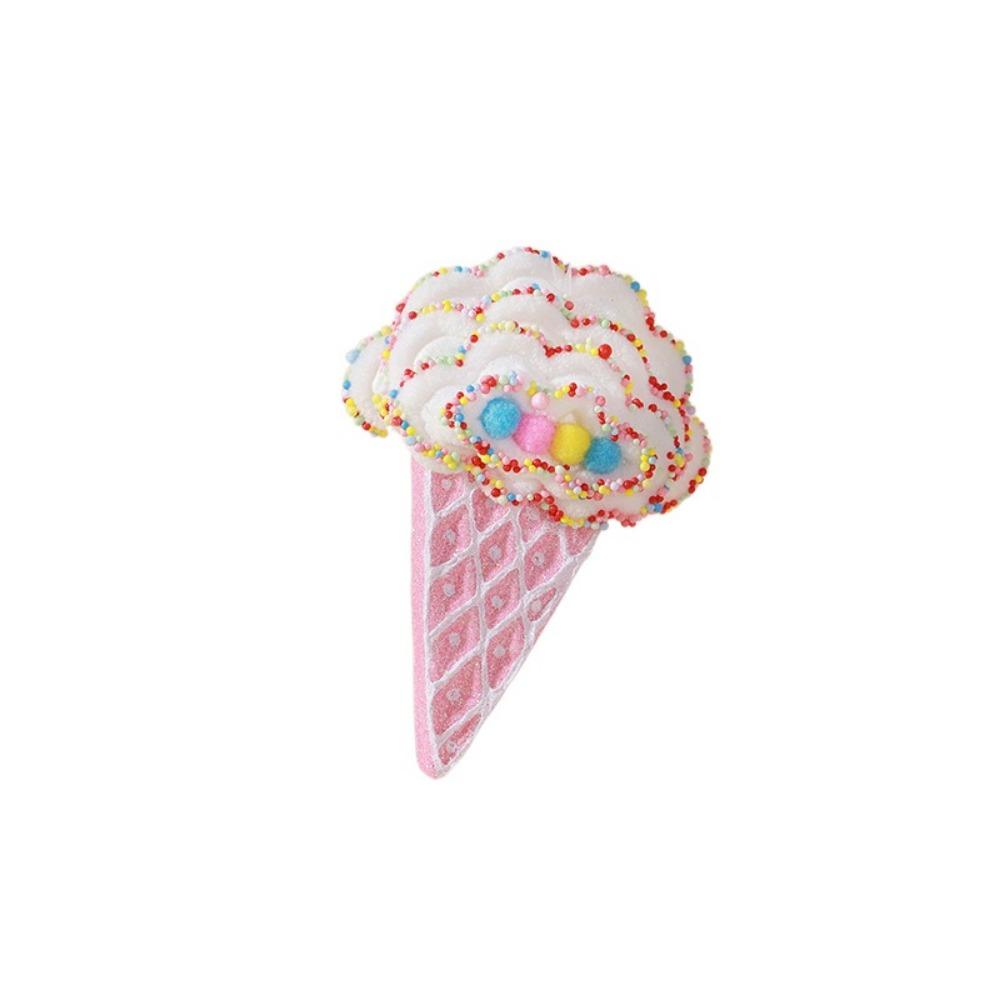 Multicolor Christmas Decorations Foam Ice Cream Christmas Tree Embellishment Festival Cartoon Candy House Hanging Pendants
