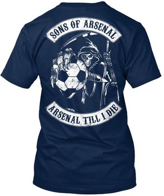 Are You A True Fan Sons Of Arsenal Till I Die Standard Unisex T-Shirt