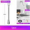 13-50cm Universal Faucet Extender Stainless Steel 360° Rotation Kitchen Bathroom Sink Anti-Splash Nozzle Aerator Extension Hose