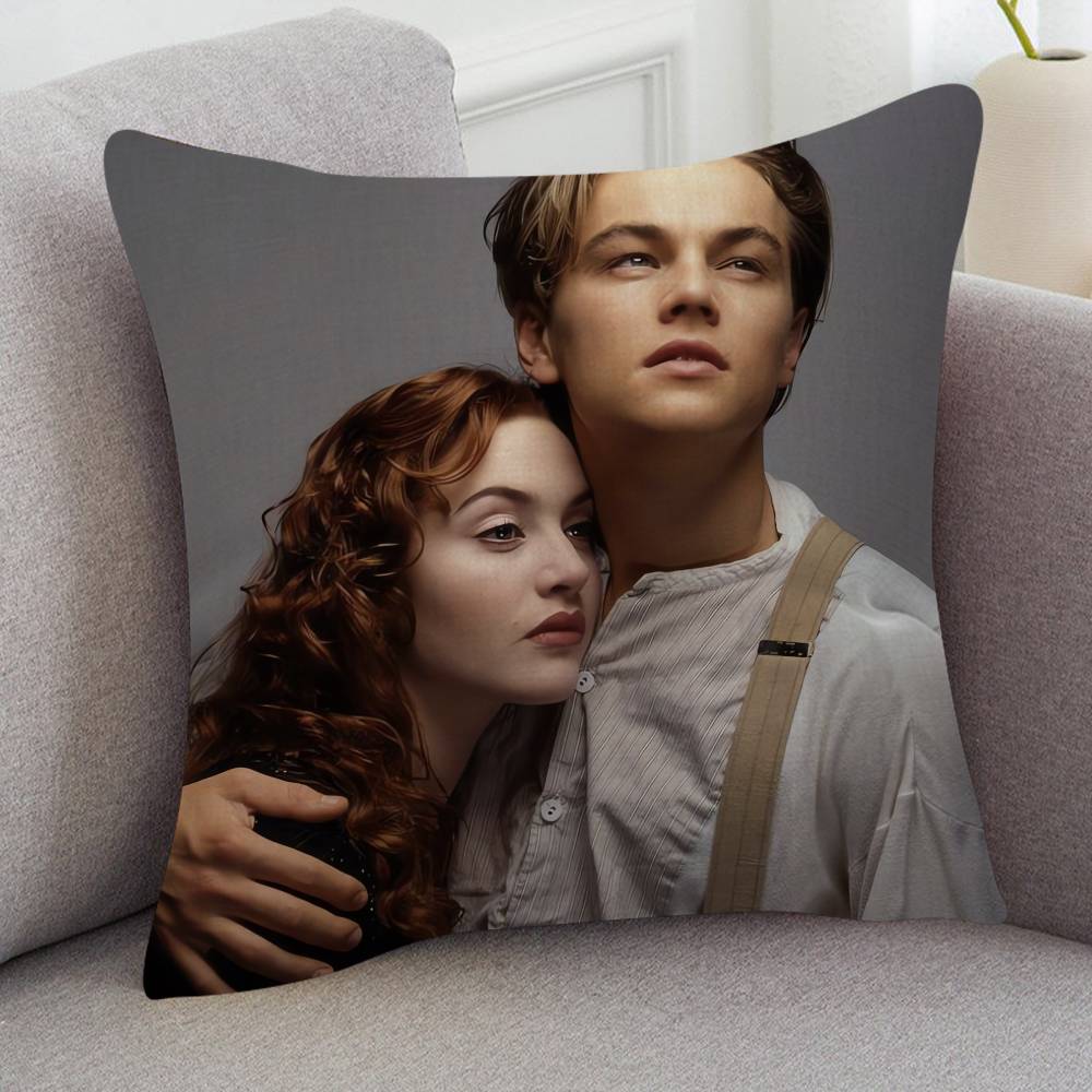 Movie Titanic Pillow Case Soft Double Sided Print Sofa Cushion Cover Throw Pillow Covers