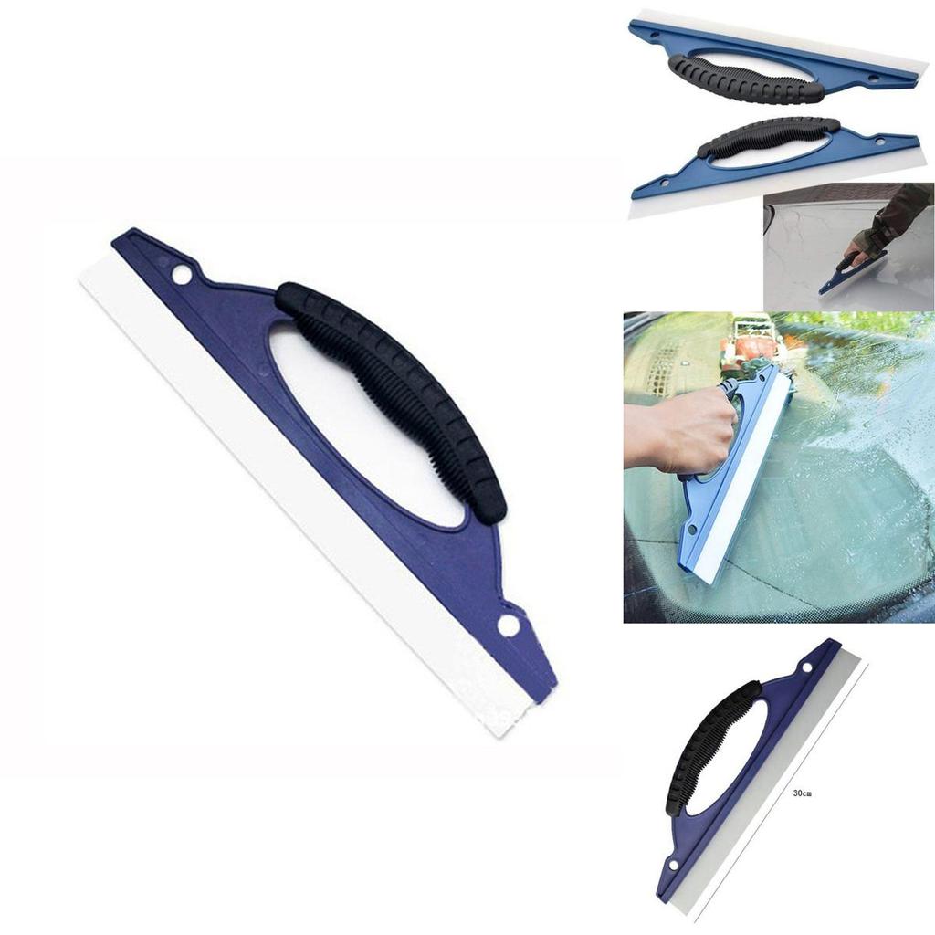 Premium Window Windshield Silicone Wiper Scraper Cleaner With Ergonomic Design