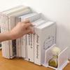 Slim Book Shelf Holder Decorative Book Stoppers Sorter File Organizer for Girls
