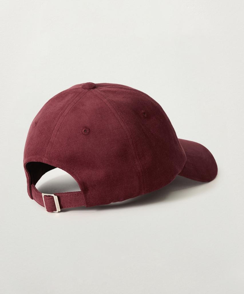 Seteo Lauren Apero Small Logo Ball Cap Burgundy
