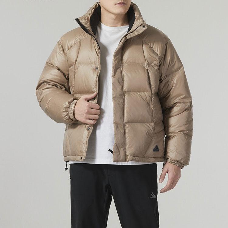 adidas Puff Down Jacket 'Brown' Men's IL8931