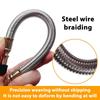 Tire Valve Extension Hose Tyre Pump Inflation Adapter Hose Car Accessories for Automobile Electric Car Electric Unicycle Tire