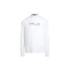 Polo Ss24 Letter Print Mock Neck Straight Sweatshirt Men Sweatshirt Ceramic-White MNXGKNI16820211-100