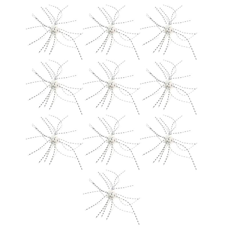 10pcs Artificial Baits Dices Shaped Fishing Lure Slow Sinking Flexible Whiskers Lure Saltwater Baits Fishing Accessory