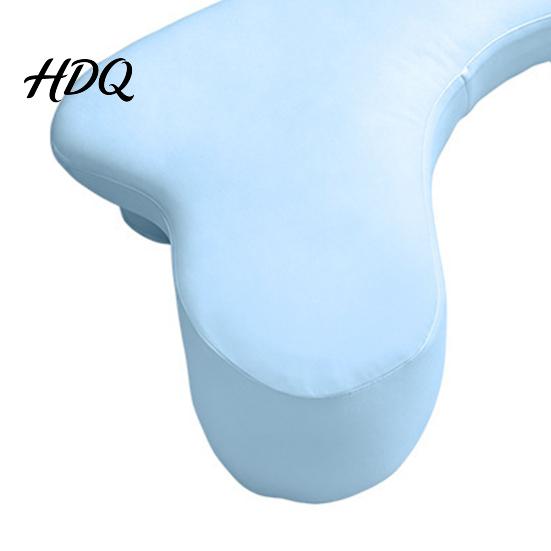 Ergonomic Bedding for Neck And Shoulder Support Side Sleeper Pillow with Arm Hole Memory Foam Cervical Pillow Comfortable Sleep Aid Adults High Loft