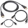 0.5/1/2M Gullbelagt Tilkobling HDMI-kompatibel Kabel V1.4 Høy Klarhet 1080P for LCD DVD HDTV Samsung PS3
