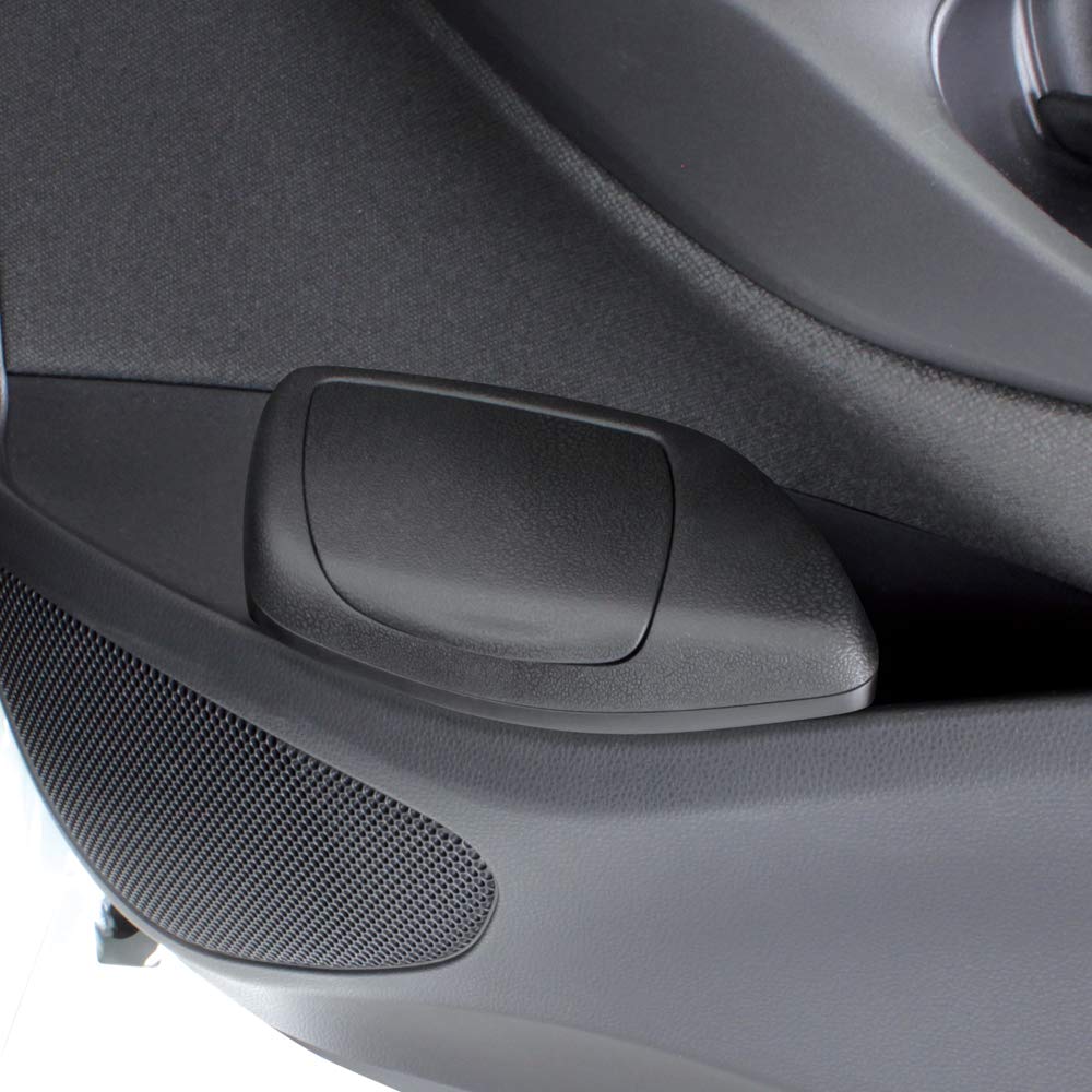 Tsuchiya Yac Side Box Trash Can for Toyota Vehicle-Specific Yaris/Yaris Cross, Driver's Side, Black, SY-YA3