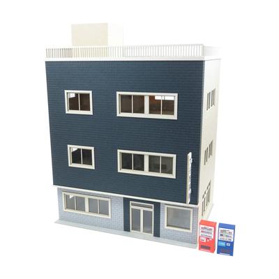 Sankei Scenery Serie 180 Gebäude-6 Bastelbogen MK05-57