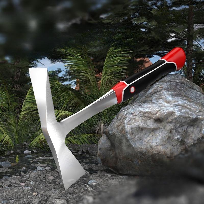 1PC This outdoor multi-functional pick, mining and housework, is also a great tool for hiking