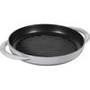Cast Iron Grill Pan - STAUB - 40511-781-0 - 22 Cm - Ergonomic Handles - Induction Compatible