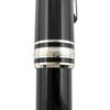 Good MONTBLANC Ballpoint pen Meisterstück Classic diamond Black Silver mens Used
