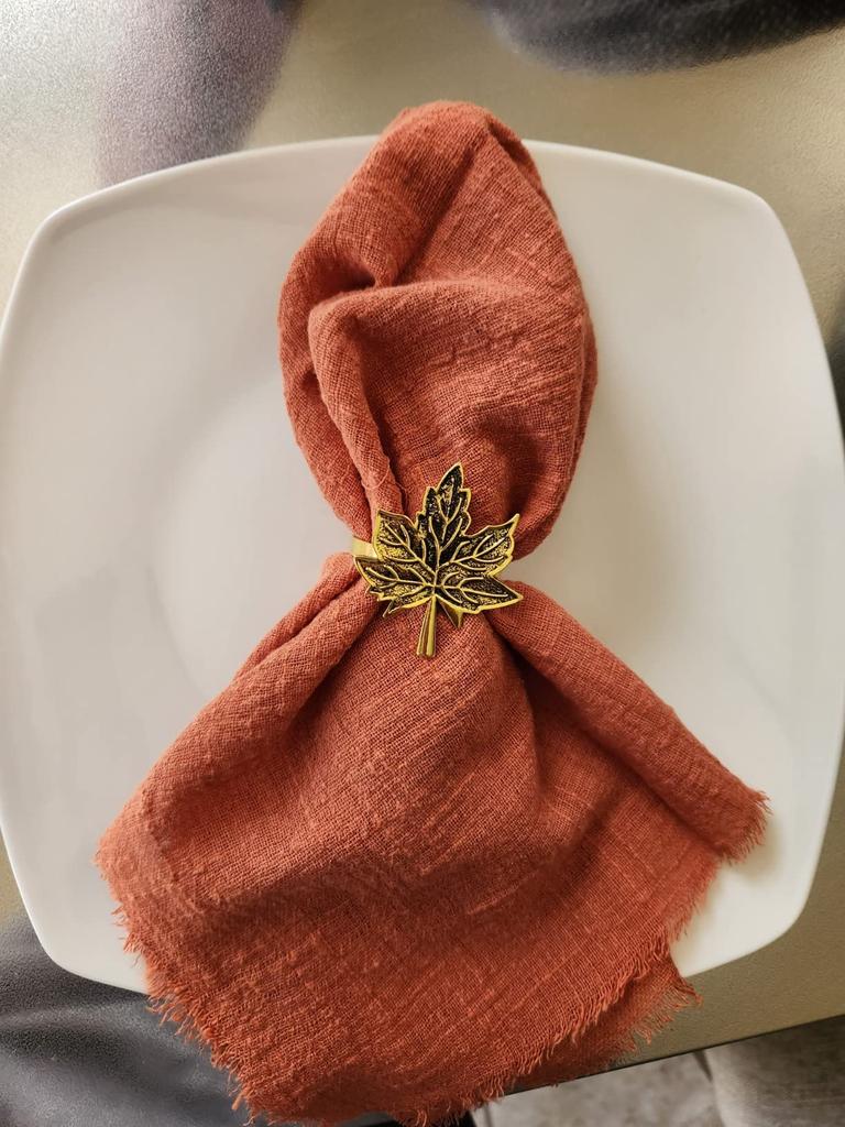 12pcs 40x40cm Dark Green Gauze Napkins 100% Soft Cotton Fabric Serviette Table Set Kitchen Tea Towels For Wedding Decorate