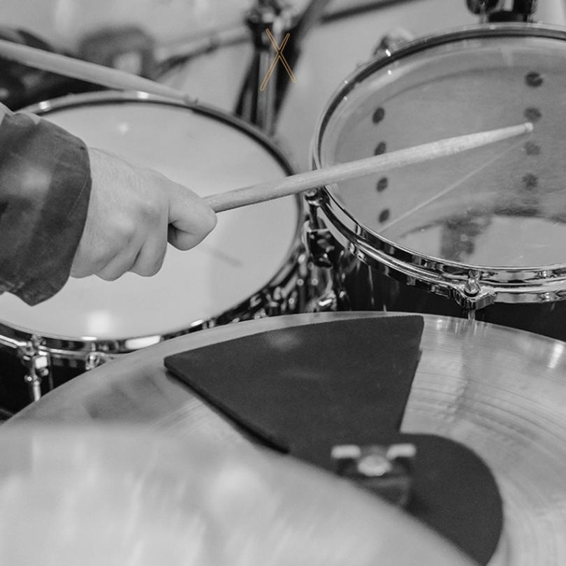 2 Pair 5A 7A Maple Wood Drumsticks for Jazz Drum / Dumb Drum Exercise