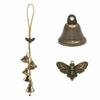 Vintage Metal Bell Pendant Bronze Bell Pendant Door Hanger Wind Chime Bell  Window Hanging