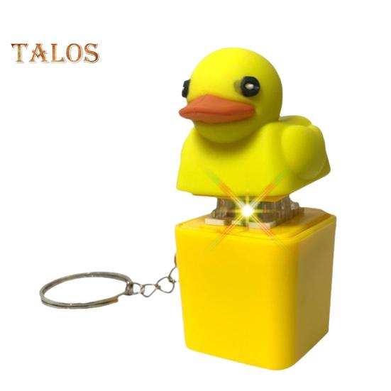 

Ducky Caps Брелок-игрушка Fidget Toy Крякающая утка Снятие стресса ABS Пластик Погремушка Уменьшитель Брелок Подвеска жёлтый