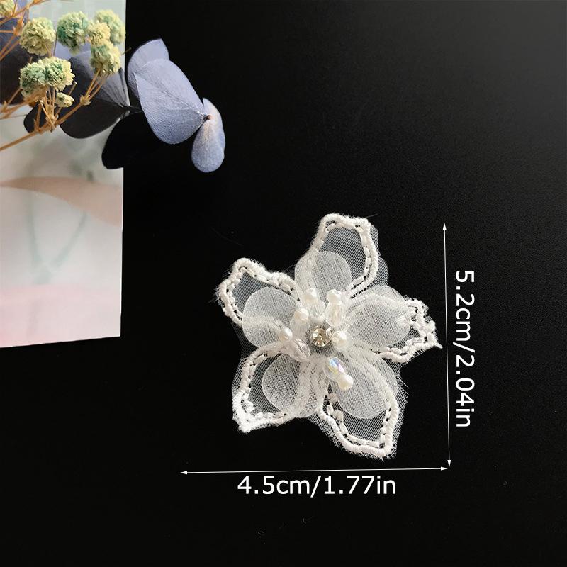 10PCS/Pack Lace Stage Costumes Daily Practicality DIY Creative Durable Repairing Embroidery Patches Clothing Renovation