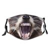 Animal Mask Funny Print Cotton Face Mask With Earloops For All Seasons