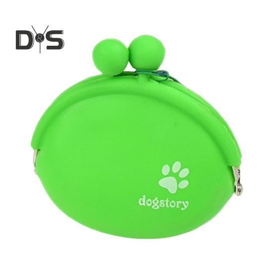 Silikon hundegodbitpose for valp snackpose Fanny Pack med klips Bærbar hundematholder for utendørs trening