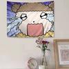Cartoon Maru Is A Puppy DIY Wall Tapestry For Living Room Home Dorm Decor Wall Art Decor