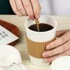 Wheat Straw Coffee Cup, Water Cup, Accompanying Mixing Cup, High-end Plastic Latte Cup, Mug with Lid