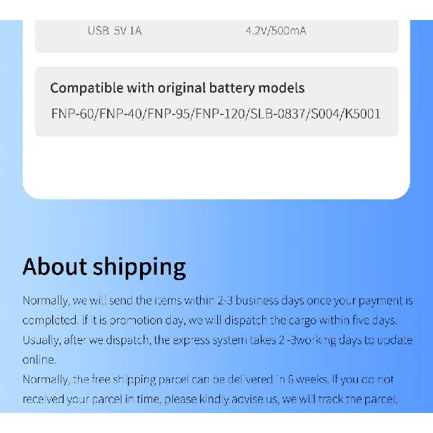 FOR Pentax Camera D-Li8 D-L18 D-Li85 D-L185 Battery Charger Optio A10 A20 A30 A36 A40 T10 T20 W10 W20 S4i S5i S6 S7 SVi E65 L20