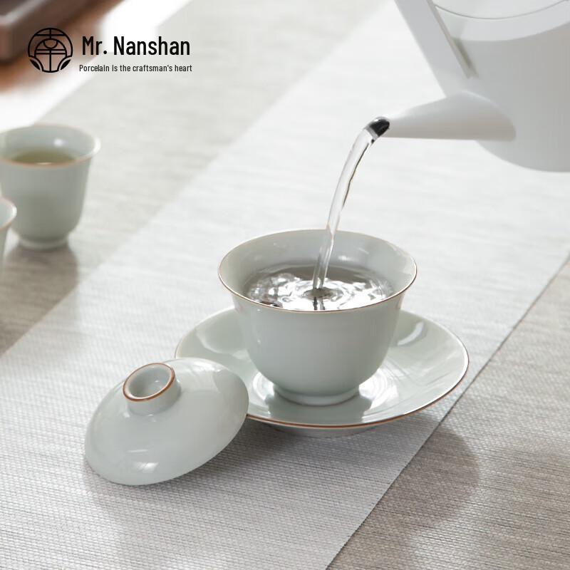 Nanshan Mr. Ceramic Sancai Gaiwan Tea Bowl