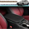 Kakash Custom Interior Accessories for Lexus NX 300 300h 2015 2016 2017 2018 2019 2020 2021 Leather Center Console Cover Armrest Pad,Waterproof