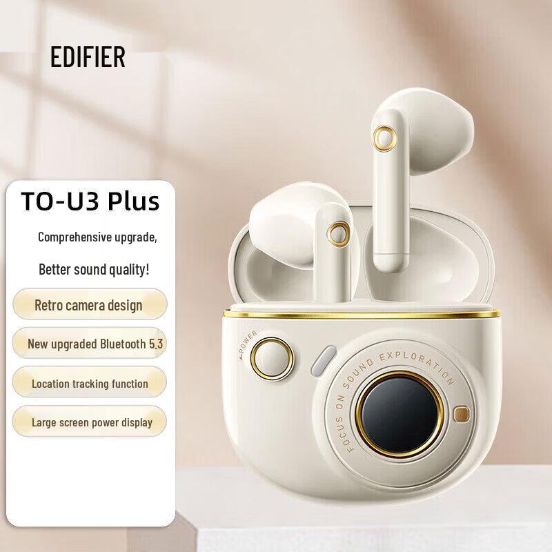

EDIFIER TO-U3 Plus True Wireless Bluetooth Earbuds