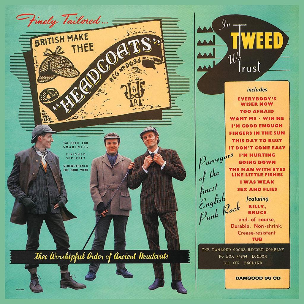 CD THEE HEADCOATS - In Tweed We Trust DAMGOODCD96 Damaged Goods UK Rock Used