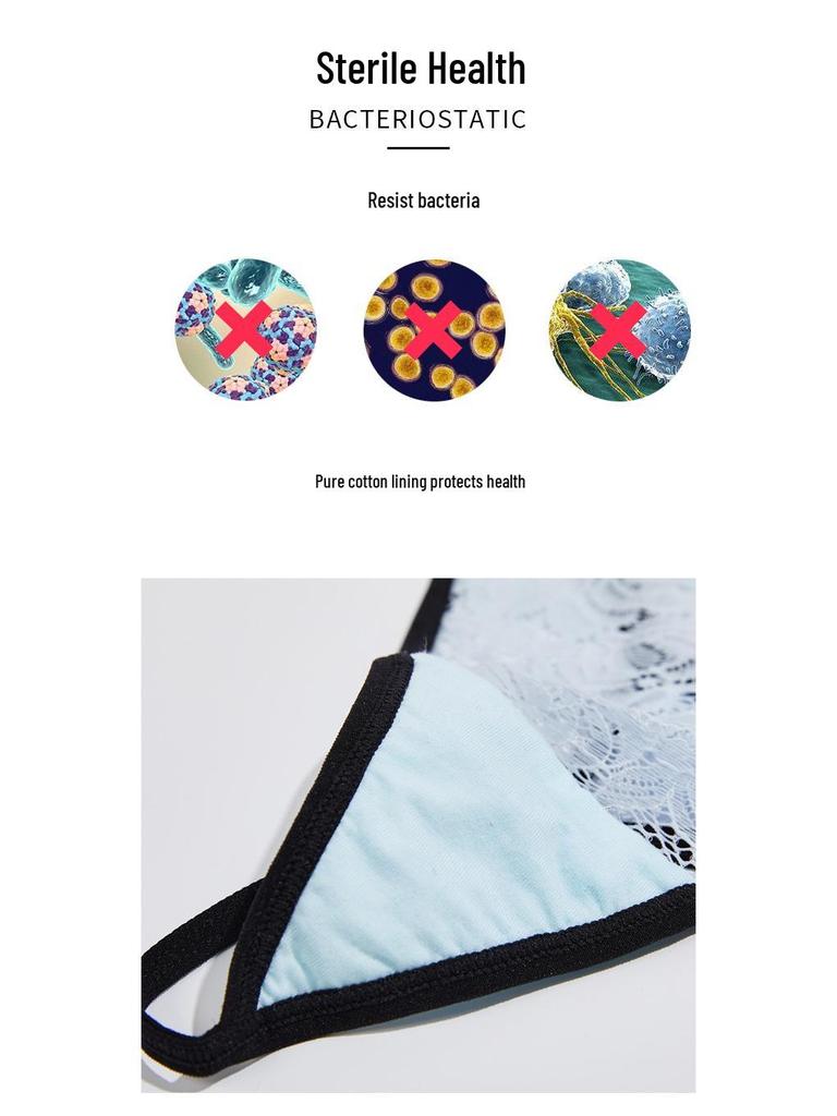 Women's Sexy Seamless Lace Hip-Lifting Thong Panties