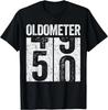 Oldometer 50 50th Birthday Tee Funny Gift Unisex T-Shirt
