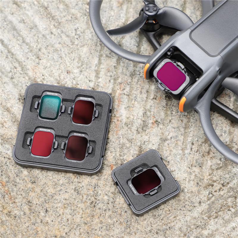 DJI Avata 1 için Drone Filtre Seti 1 Filtre MCUV HD Optik Cam Lens Su Geçirmez Çizilmez ND8/16/11/61/118 Aksesuarlar