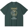 230 g/m² 100% medvilnės Heavy Metal marškinėliai su roko grupės populiarios muzikos spauda Unisex sunki medvilnė