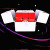 Bucubke GAN11M Pro 3x3 Stickerless Magnetic Speed Puzzle Magic Cube Black GAN11 M Pro 3x3 Competition Cube with Magnet Toy Built-in (Black Interior)