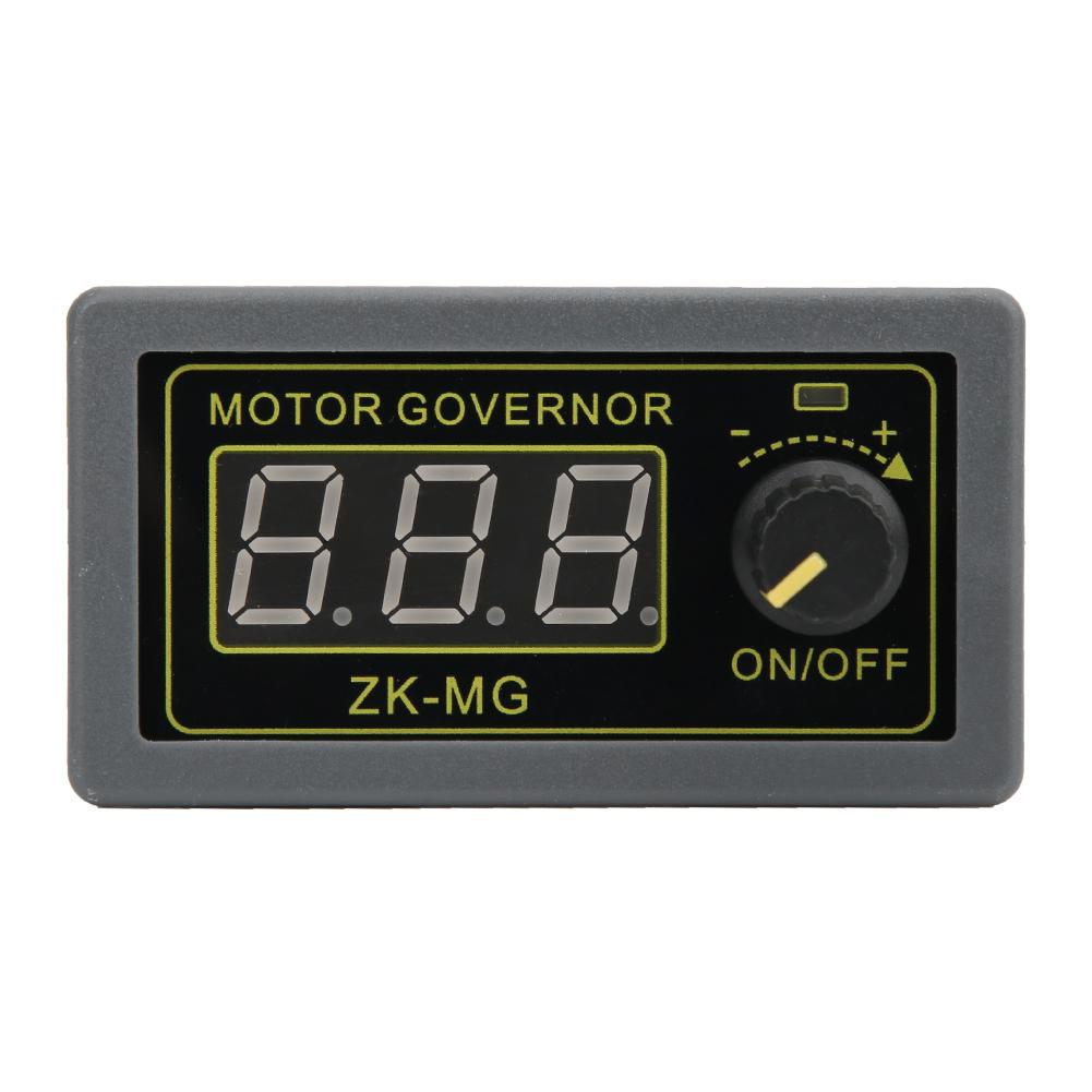 DC Motorstyring PWM Motorhastighetsregulator LED Lysdimmer Digital Skjerm Enkoder 5V 12V 24V