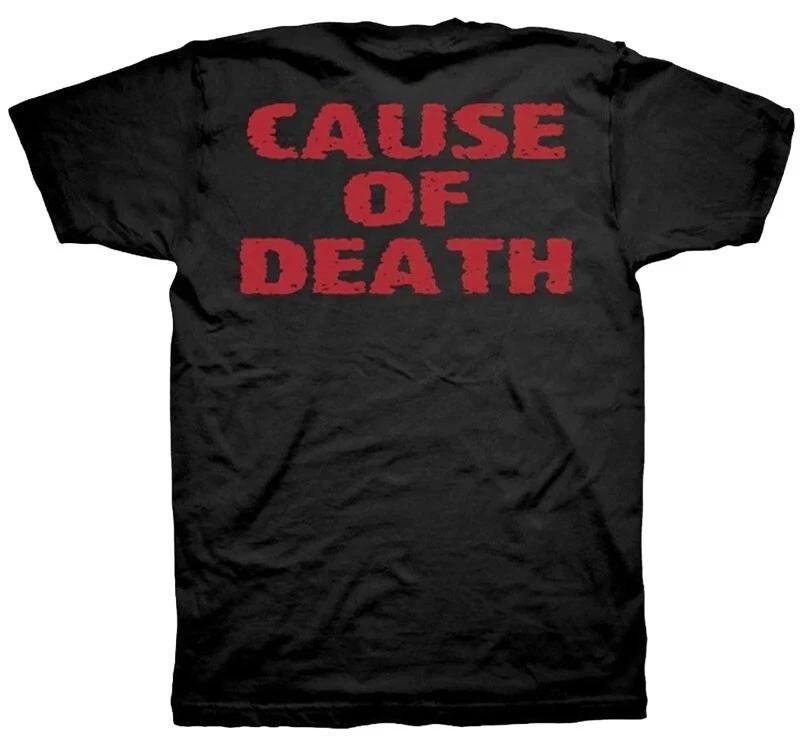 New Obituary Cause of Death Album Death Metal Band Shirt High-end Luxury Is for Both Men and Women Top Y2k