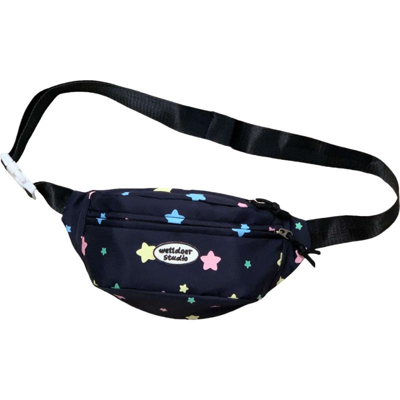 Cute women's messenger bag design sense niche shoulder small backpack high value sports chest bag waist bag women