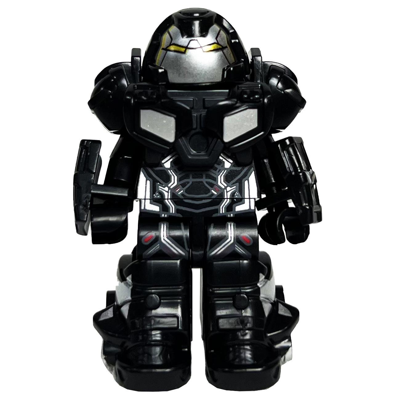 Строительный блок Кукольный мешок Одиночная планета Стальной деформационный робот