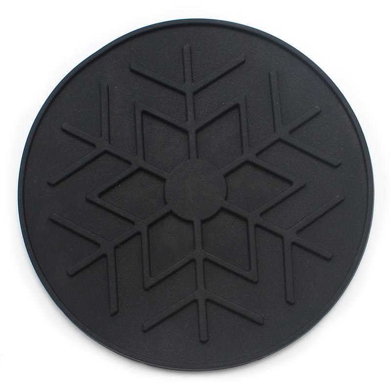 Pet Silicone Non-Slip Slow Feeder Mat - Round Food-Grade Lick Mat for Cats & Dogs