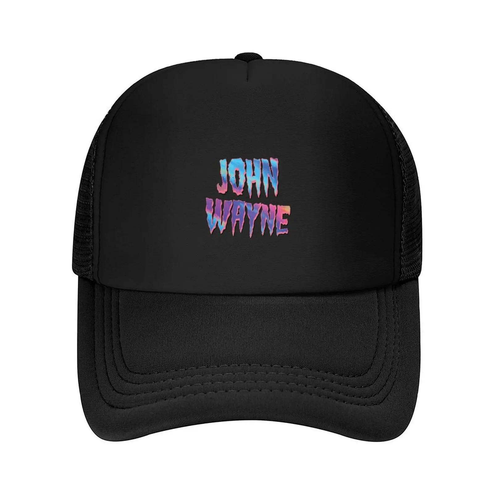 Lady Gaga John Wayne lyric print mock Baseball Cap sun caps derby hat Vintage Beach Unisexs Hats Womens